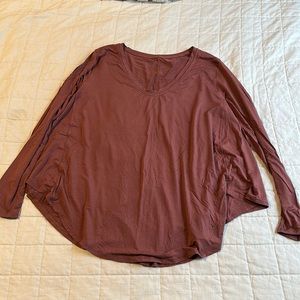 Lululemon flowy long sleeve top